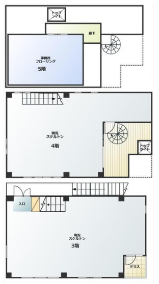 新宿区大楼3・4・5层
