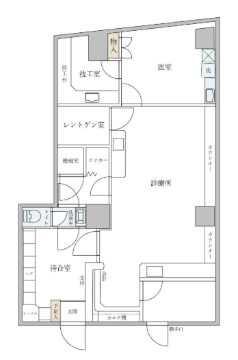 川崎市店铺3层