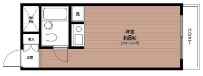 新宿区公寓3层