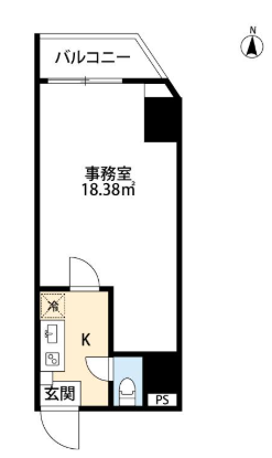 墨田区公寓2层