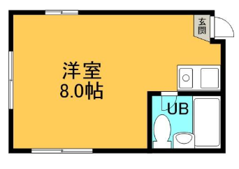 武蔵野市公寓1层