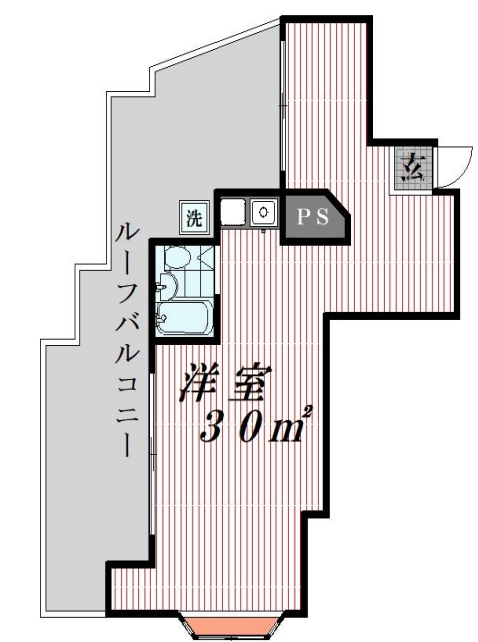 新宿区マンション5階