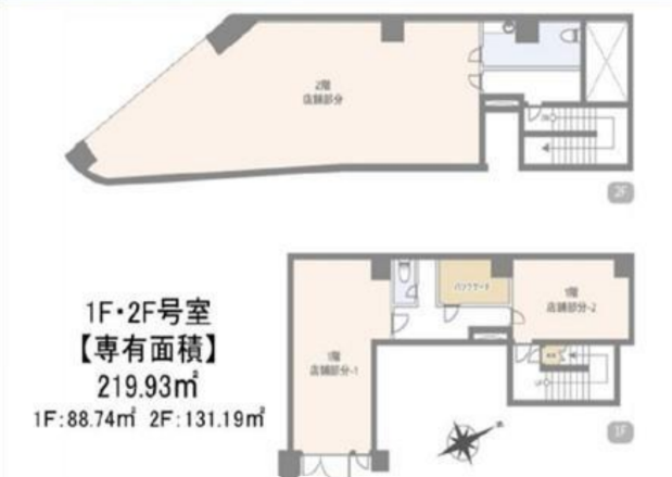 東京都渋谷区店舗1階