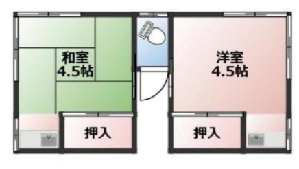 豊島区南長崎アパート 2階
