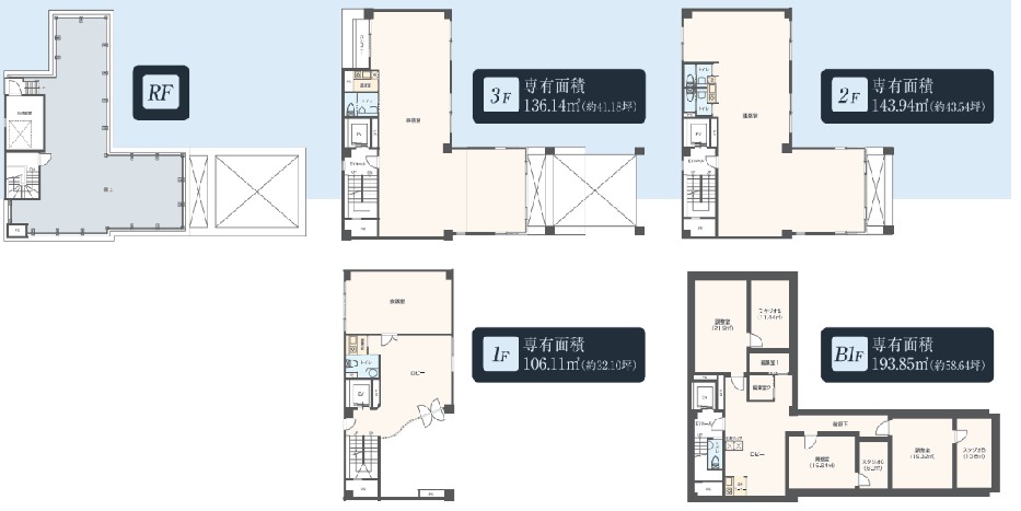 新宿区四谷ビル1棟