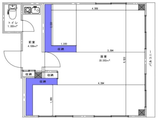 新宿区大京町ビル4階