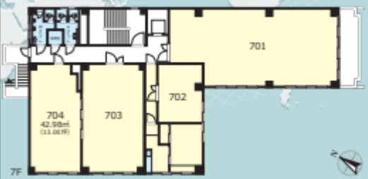 港区赤坂ビル　7階