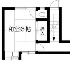 板橋区稲荷台アパート2階